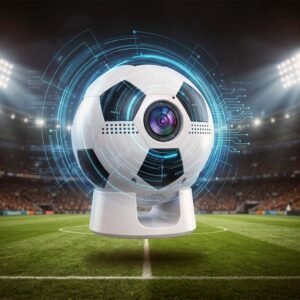 F20 Football Shaped Smart Projector - Android 13 | WiFi 6 | 1080P HD Mini Portable Projector Price in Bangladesh